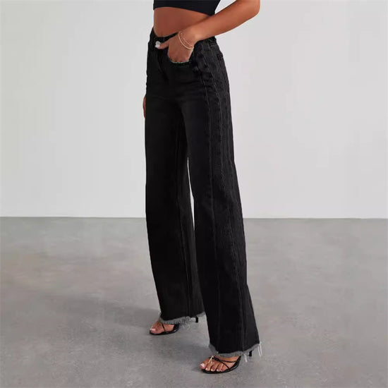 Sculpt Wide-Leg Jeans