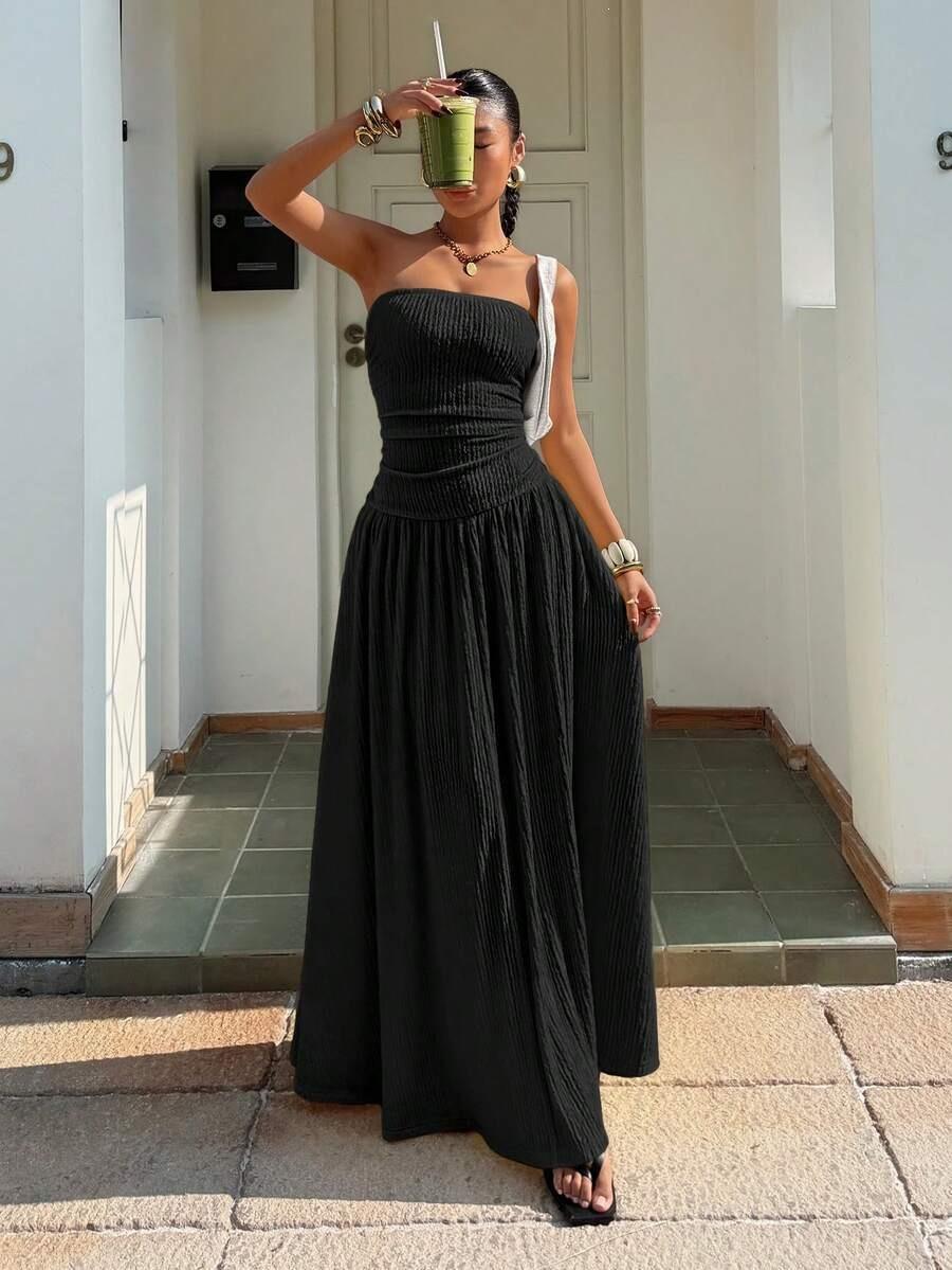 Longue Robe Bustier Élégante