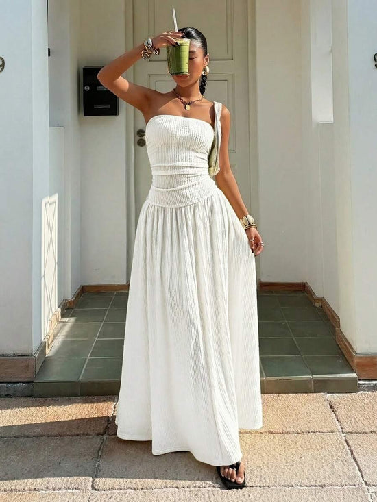 Longue Robe Bustier Élégante