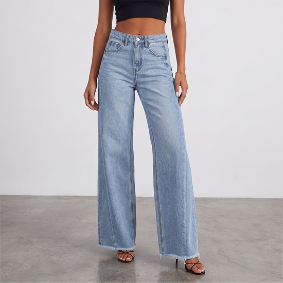Sculpt Wide-Leg Jeans