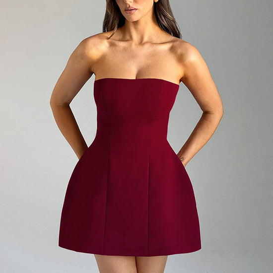 Parisian Elegance Mini Dress